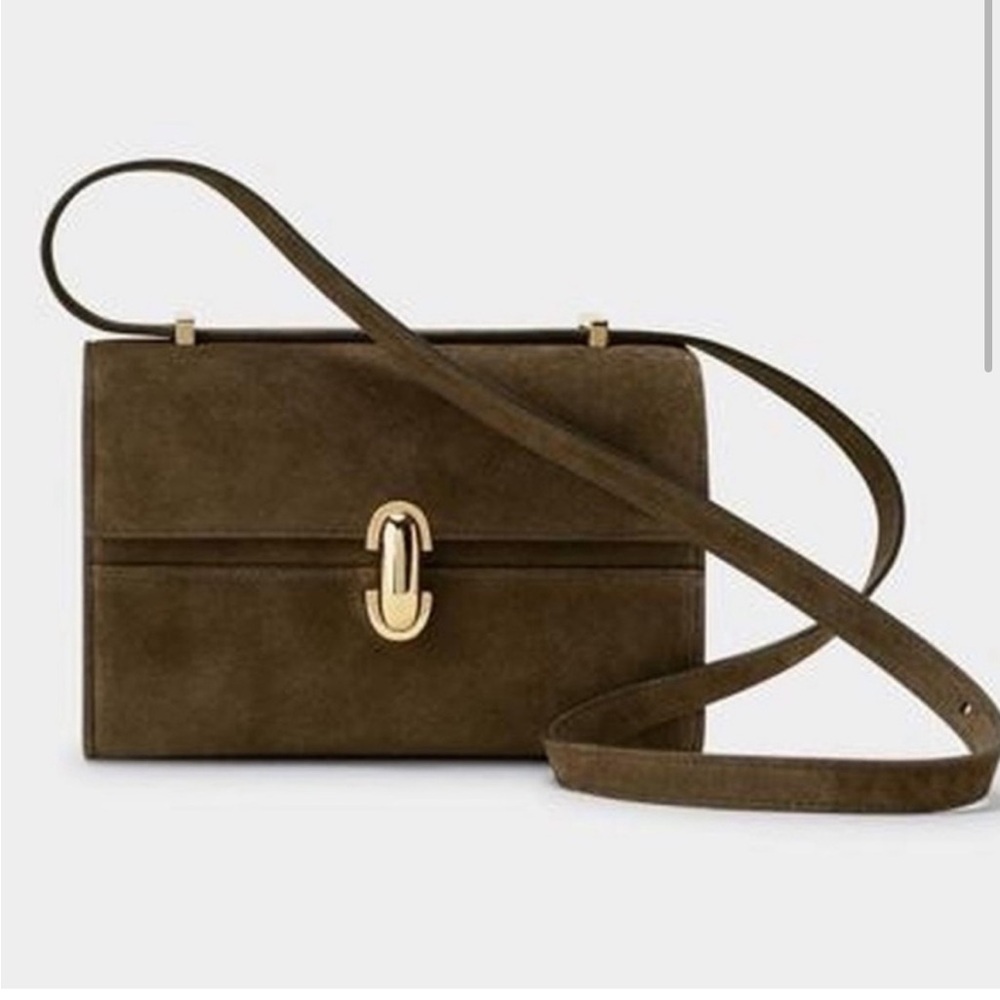 Savette suede Symmetry 19 in Mink